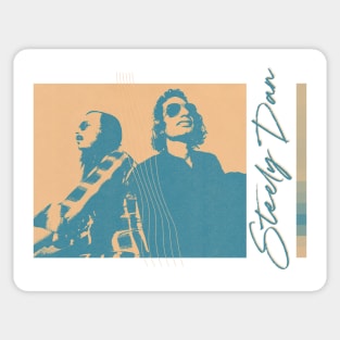 Steely Dan / 70s Aesthetic Design Sticker